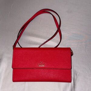 Kate Spade Red Crossbody Bag